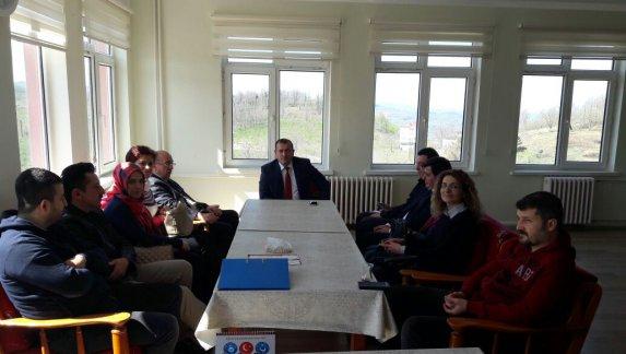Çamaş İlçe Milli Eğitim Müdürü Mehmet DERİLMEK Okul Gezilerine Başladı.