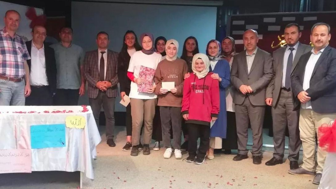 Çamaş Türk Telekom Çok Programlı Anadolu Lisesinde Hadis Ezberleme ve Okuma Yarışması Yapıldı