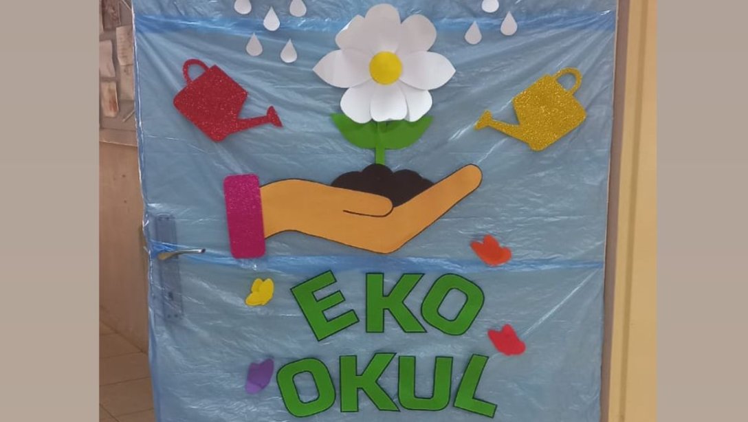 Edirli Kocaman İlkokulu ve Ortaokulu ''EKO OKUL YEŞİL BAYRAK '' projesi